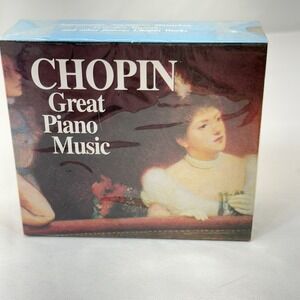 Chopin Great Piano Music 4 CD Box Set Vol 1-4 MasterTone 1996 Sealed Germany